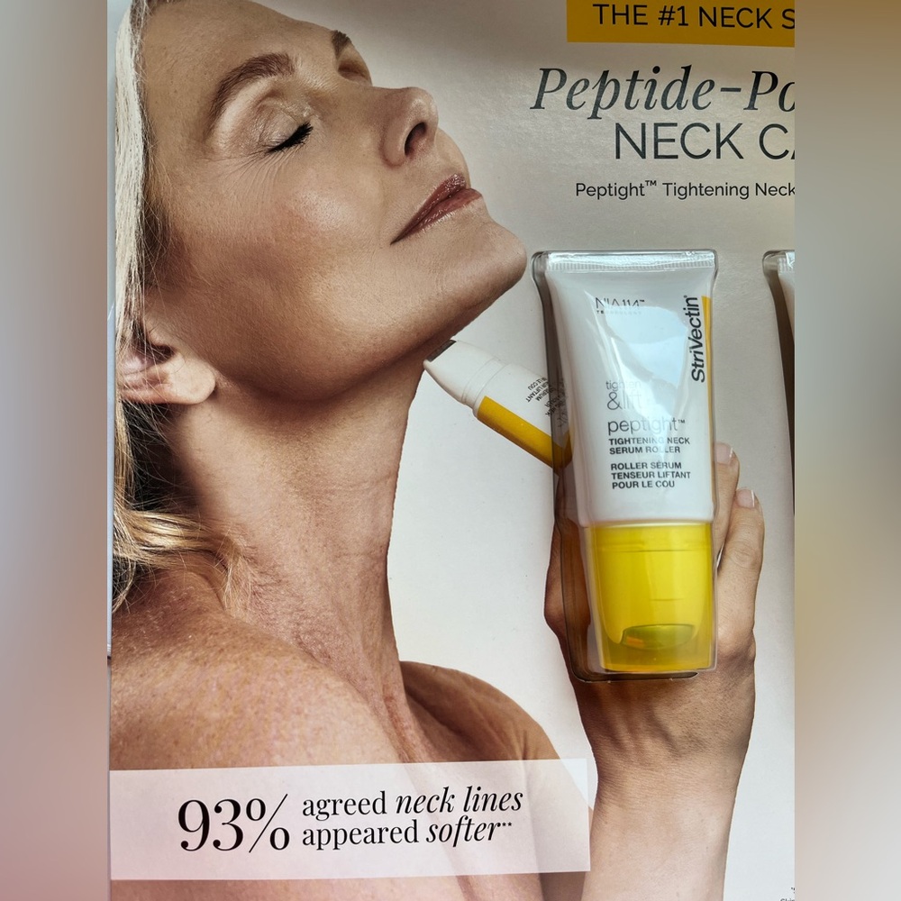 StriVectin Peptight™ Tightening Neck Serum Roller 1 oz / 30 ml new sealed